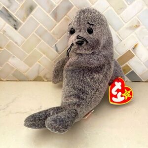 Beanie Baby Seal - Slippery.